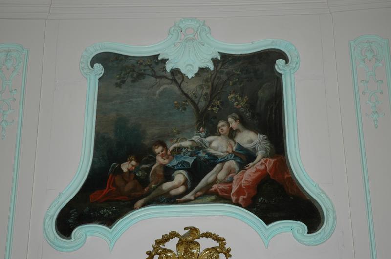 peinture : Scènes champêtre (Femmes et amours) - © Monuments historiques