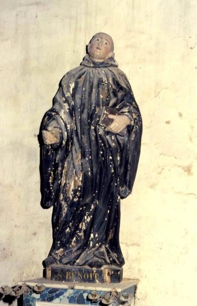 Statue : Saint Benoît