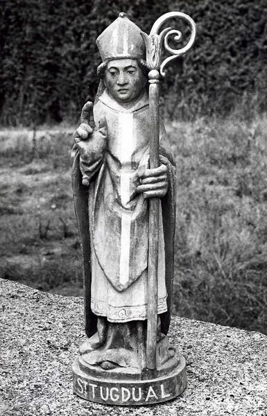 ensemble de sept statues (statuettes) : Saint Tugdual