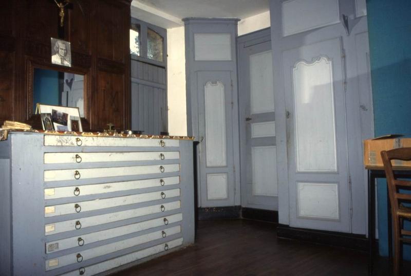 lambris de la sacristie