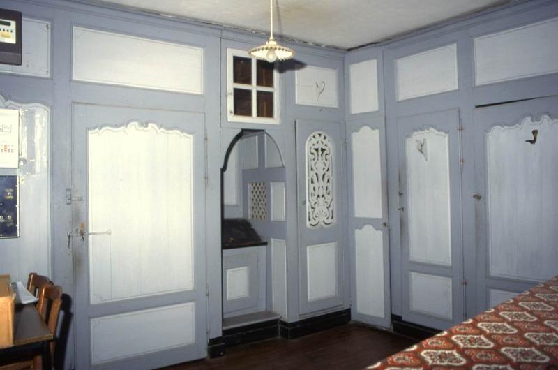 lambris de la sacristie