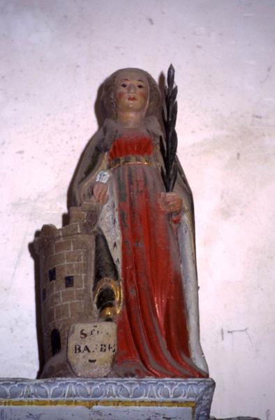 Statue : Sainte Barbe