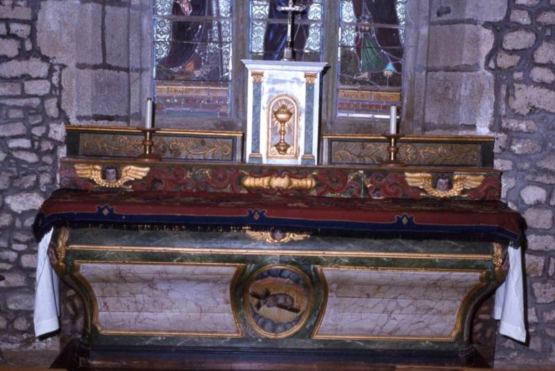 Autel (maître-autel) et tabernacle