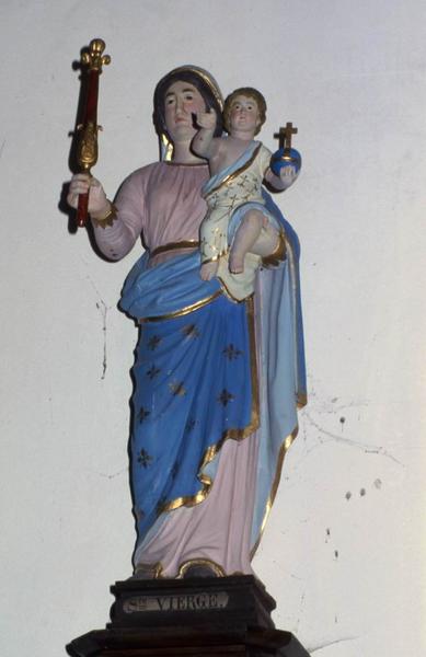 statue : Vierge à l'Enfant - © Monuments historiques