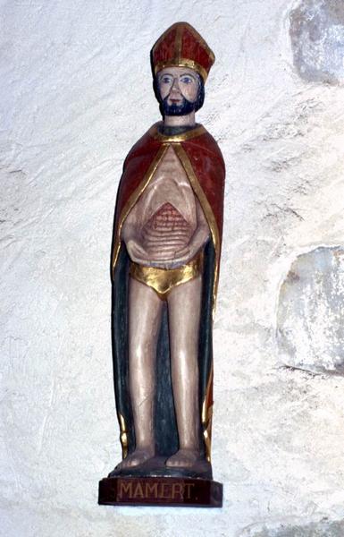 Statue : Saint Mamert de Bretagne (Saint Mammès)