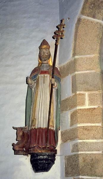 statue : Saint Cornély - © Monuments historiques