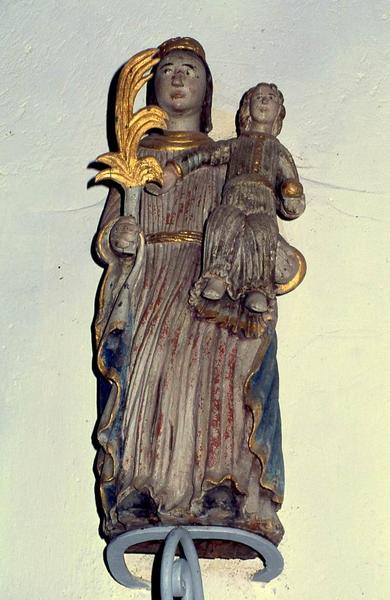 statue : Vierge à l'Enfant - © Monuments historiques
