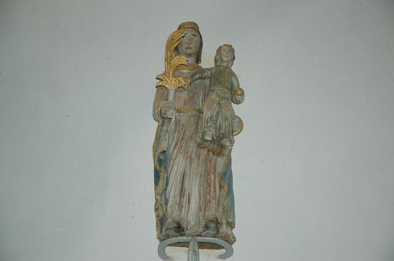statue : Vierge à l'Enfant - © Monuments historiques