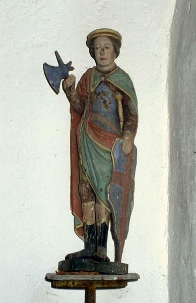 statue : Saint Adrien - © Monuments historiques
