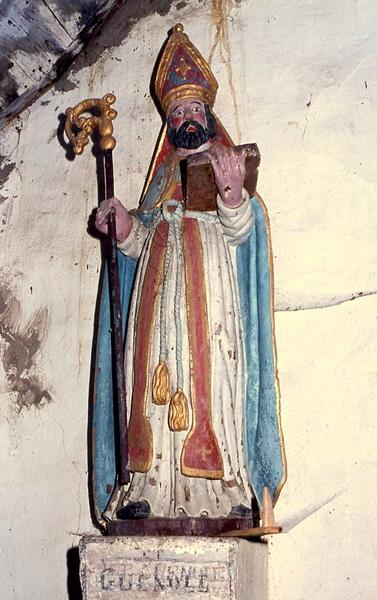 statue : Saint Guénolé - © Monuments historiques