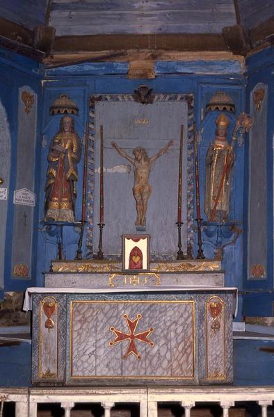 autel (maître-autel) et retable - © Monuments historiques