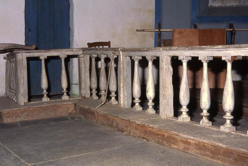 clôture de choeur (table de communion) - © Monuments historiques