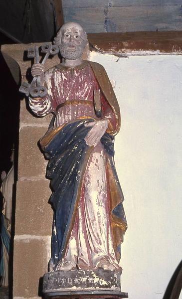 deux statues : Saint Pierre et Saint Paul - © Monuments historiques