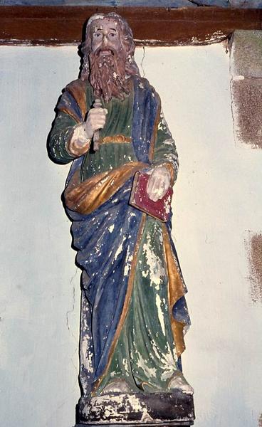 deux statues : Saint Pierre et Saint Paul - © Monuments historiques