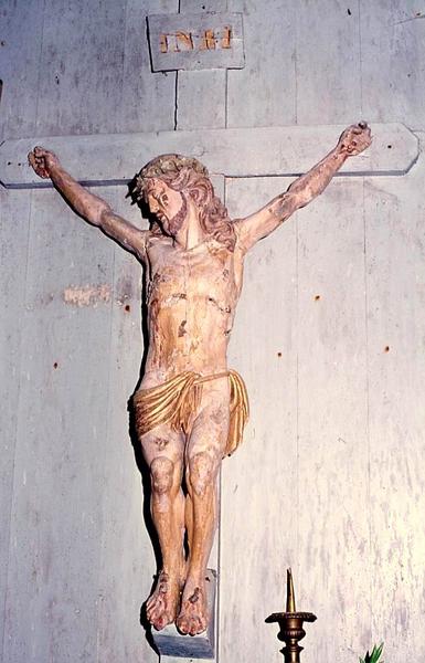 statue : Christ en croix - © Monuments historiques