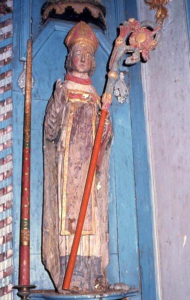 statue : Evêque - © Monuments historiques