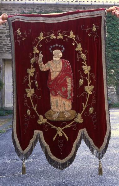 bannière de procession : Saint Pierre et Saint Paul - © Monuments historiques