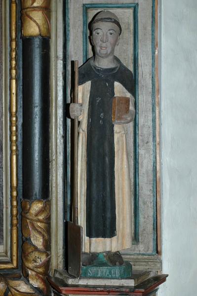 statue : Saint Fiacre - © Monuments historiques
