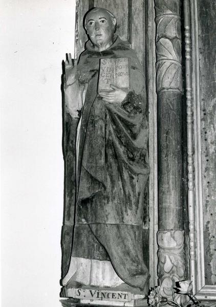 statue : Saint Vincent - © Monuments historiques