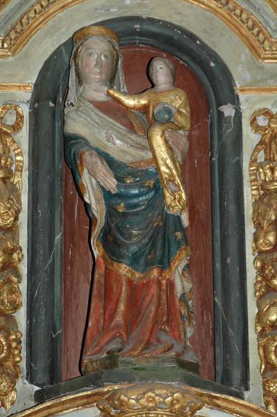 statue : Vierge à l'Enfant - © Monuments historiques