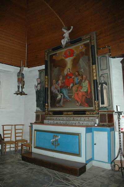 tableau du transept nord : La Sainte parenté - © Monuments historiques