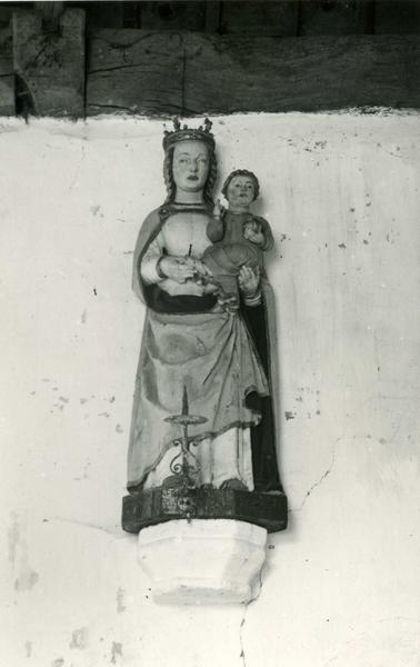 Statue : Vierge à l'Enfant