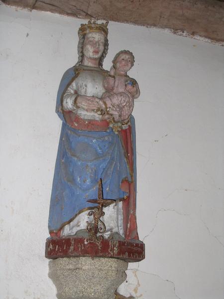 statue : Vierge à l'Enfant