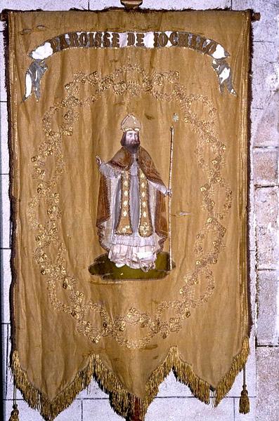 bannière de procession n°1 : Saint Malo et Vierge à l'Enfant - © Monuments historiques