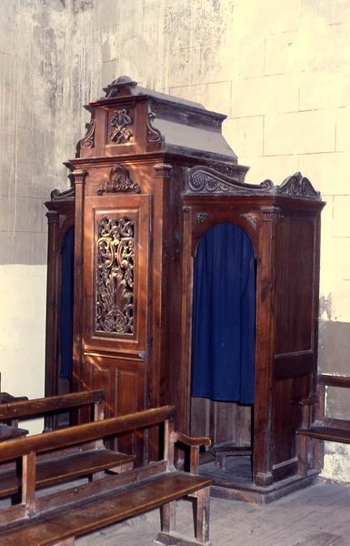 deux confessionnaux - © Monuments historiques
