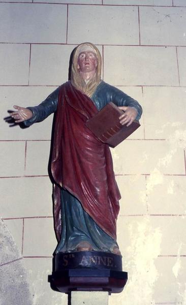 statue : Sainte Anne - © Monuments historiques