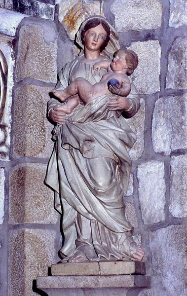 statue : Vierge à l'Enfant