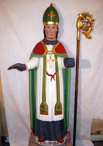 statue : Saint Colomban