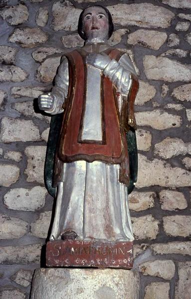 statue : Saint Mathurin - © Monuments historiques
