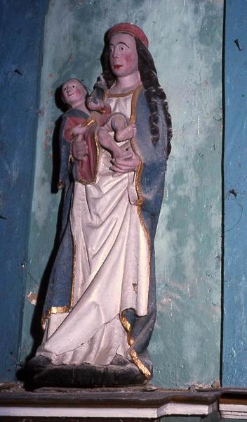 statue : Vierge à l'Enfant - © Monuments historiques