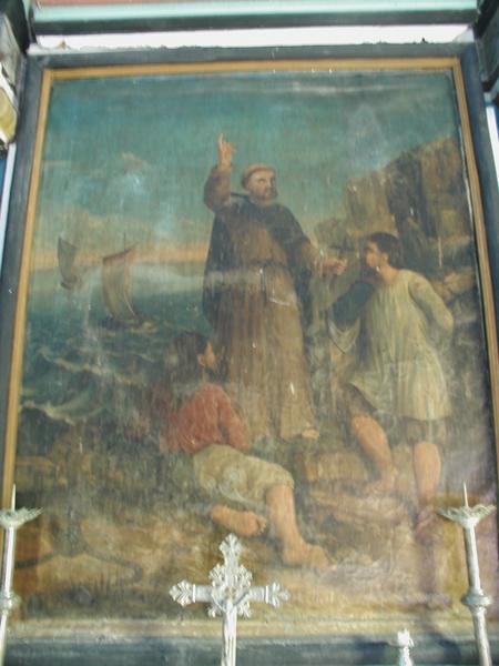 tableau : Saint Gildas prêchant - © Monuments historiques