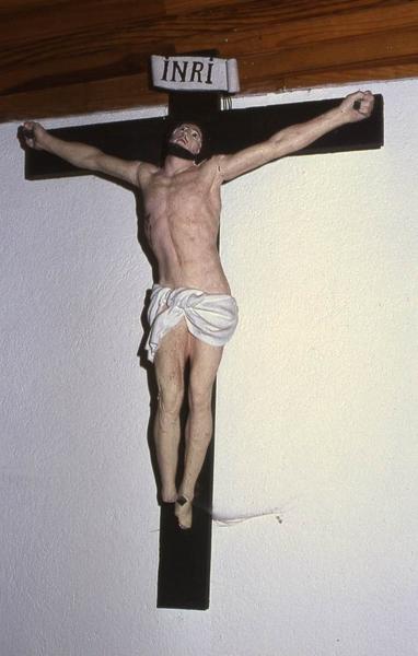 statue : Christ en croix - © Monuments historiques