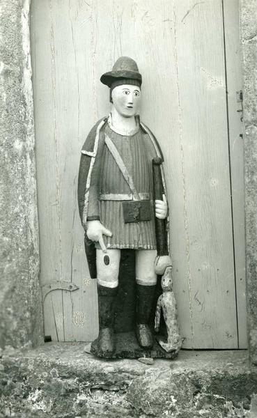 statue : Saint Roch - © Monuments historiques