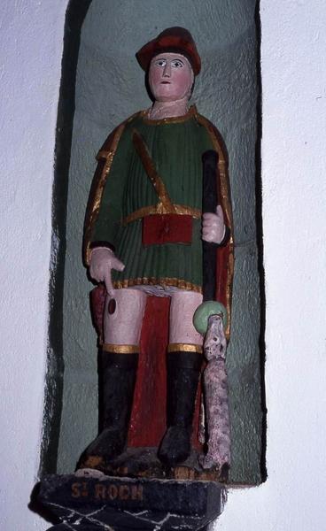 statue : Saint Roch - © Monuments historiques