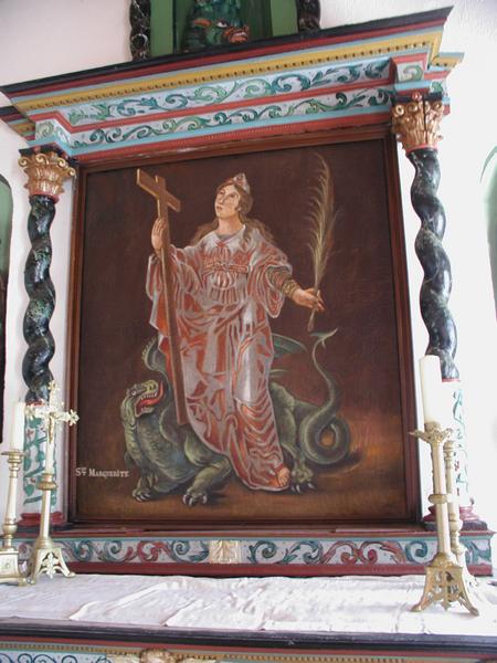 tableau : Sainte Marguerite - © Monuments historiques