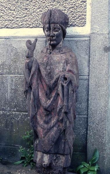 statue : Saint évêque - © Monuments historiques
