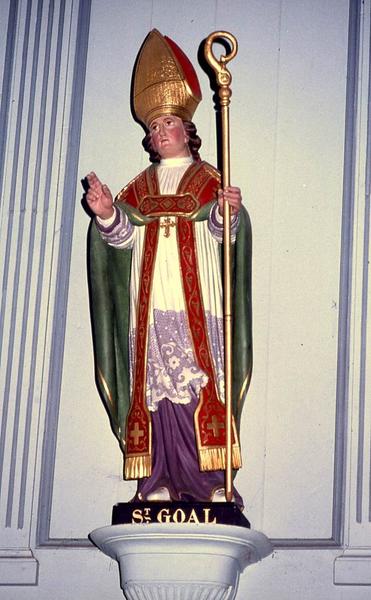 statue : Saint Goal - © Monuments historiques