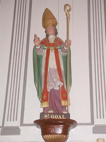 statue : Saint Goal - © Monuments historiques