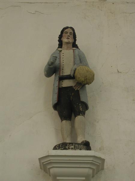 statue : Saint Isidore - © Monuments historiques