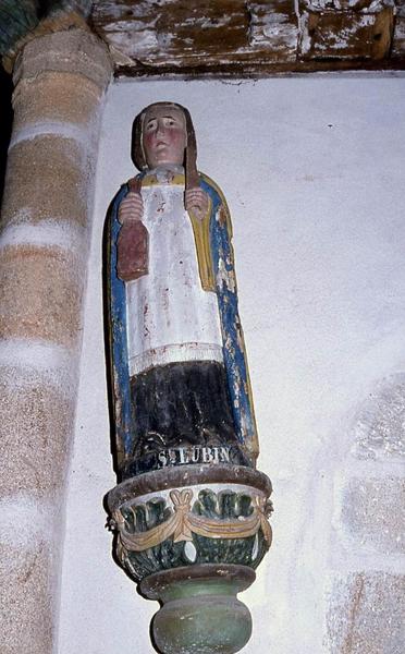 statue : Saint Lubin - © Monuments historiques