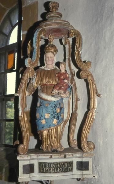 statue de procession et son dais : Notre-Dame de Guelhouit - © Monuments historiques