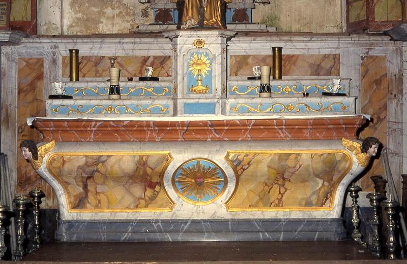 autel (maître-autel) et tabernacle