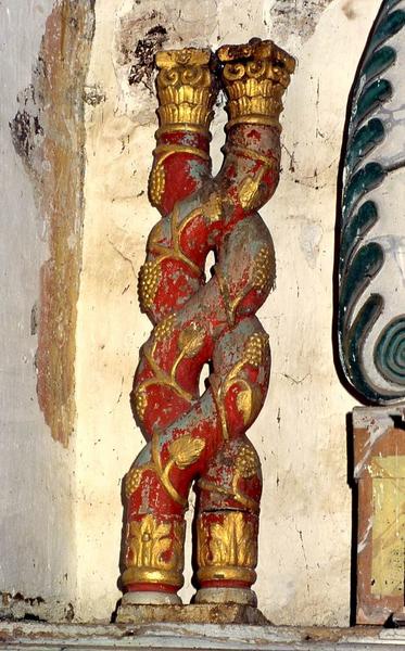 deux colonnes jumelées - © Monuments historiques