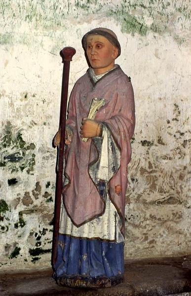 statue : Saint Durlo (Gurloes) - © Monuments historiques