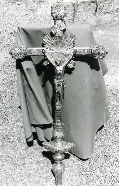 croix de procession n°3 et sa hampe - © Monuments historiques