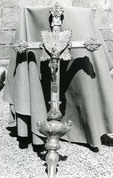 croix de procession n°4 et sa hampe - © Monuments historiques